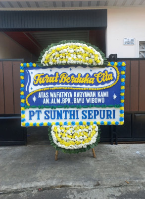 Papan Bunga Duka di Kekalik Jaya